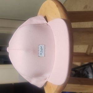 Pink snap back hat